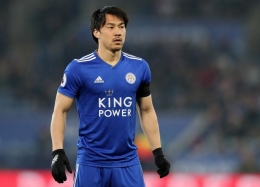 Shinji Okazaki, mantan bintang Leicester City. (via beinsports.com)