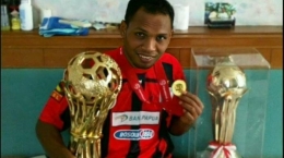 Heru Nerly dan Piala Indonesia Super League 2008-2019 : dok ISTIMEWA via papua.tribunnews.com