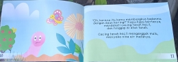 Contoh buku untuk siswa TK. Foto: Cacing Tanah Kecil yang Ingin Menjadi Kupu-kupu, karangan Hennie Triana Oberst