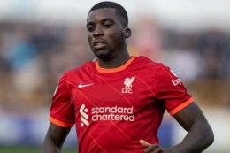 Sheyi Ojo, pemain muda Liverpool. (via thisisanfield.com)