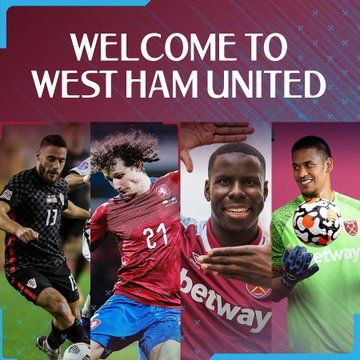 4 Pemain baru West Ham. (Twitter/David Gold)