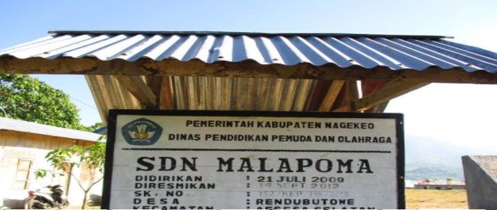SDN Malapoma, salah satu fasilitas pendidikan di wilayah pembangunan waduk yang akan berdampak. Sumber: Tangkapan layar kemendikbud.go.id
