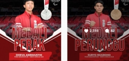 Duo pebulutangkis para badminton tunggal putra Indonesia menyumbang perak dan perunggu: NPC Indonesia