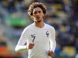 Yacine Adli, pemain muda timnas Prancis. (via Getty Images)