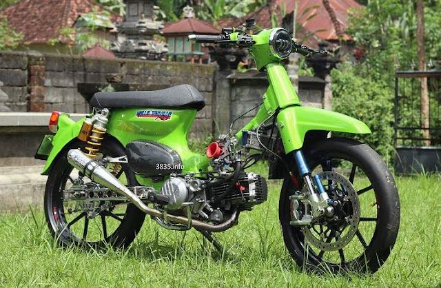 Honda C70 Modifikasi Hedon/Sumber: 3835.info
