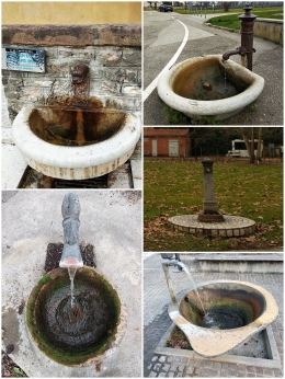 Beberapa sumber mata air alami di Oderzo, peninggalan masa lalu (Foto pribadi)  