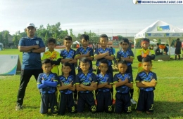Tim Metro Kukusan U-9 di bawah asuhan Coach Amiruddin (Sumber: indonesiajuniorleague.com)