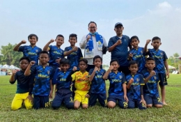 SSB Metro Kukusan setelah masuk perempat final Indonesia Junior League 2020/2021 (Sumber: indonesiajuniorleague.com)