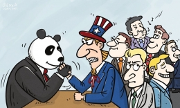 Poskolonialisme  di abad ke-21, melalui kajian teori WST, di mana Amerika dan Tiongkok saling berebut kuasa secara global | globaltimes.cn