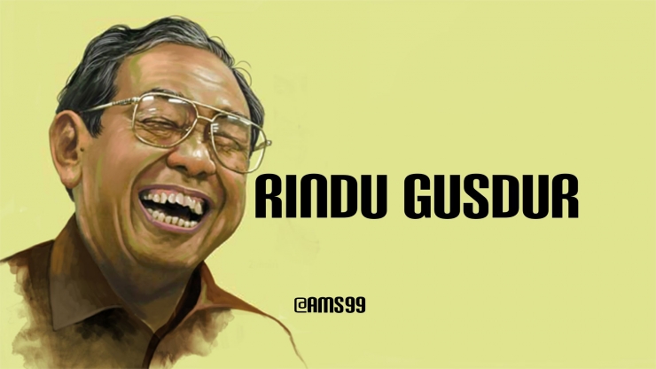 Puisi Rindu Gusdur/ Tempo.co By Text On Photo 