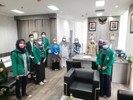 Kunjungan Mahasiswa ke Dinas Pendidikan Kota Tangerang Selatan (Dokpri)