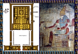 Design Struktur Bangunan Edfu Tempel Dan Horus Sang Dewa Perang (Dok.Wikipedia)