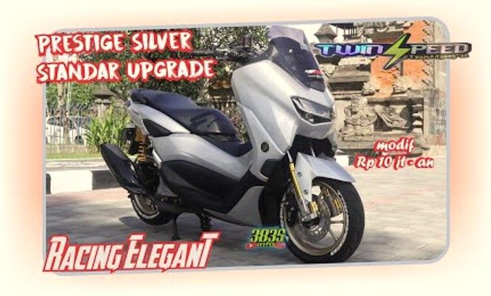 all new nmax prestige silver modifikasi|Dok. Pribadi