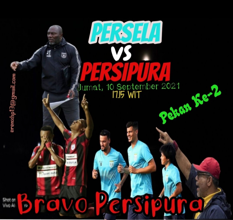 Foto: Jadwal Persela vs Persipura/Sumber: Ilustrasi Pribadi