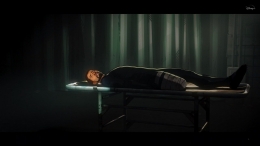 Di episode 5, T'Challa kehilangan kakinya. Sumber : Disney+