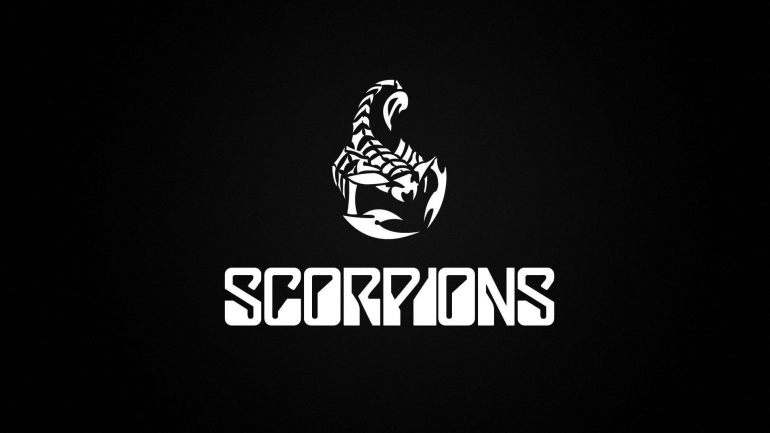 Logo dari grup band Scorpions (sumber: wallpaperaccess.com)