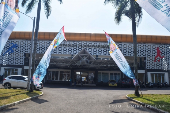 Stadion Purnawarman. Foto : dokumentasi pribadi