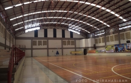 Gor Futsal/Basket Purnawarman. Foto : dokumentasi pribadi