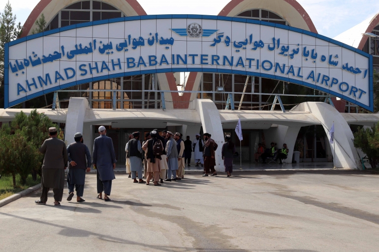 Bandara Internasional Ahmad Shah Baba- Kandahar. Sumber: EPA / www.aljazzera.com