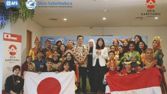 Pertukaran Budaya Antara Jepang dan Indonesia. Sumber Tribun Wiki