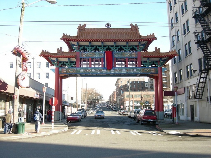 Chinatown International District, Seattle. Sumber: https://bit.ly/38ZxoAX Wikimedia Commons
