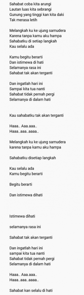 Ngobrolin Mv Sahabat Tak Akan Pergi Halaman All Kompasiana Com