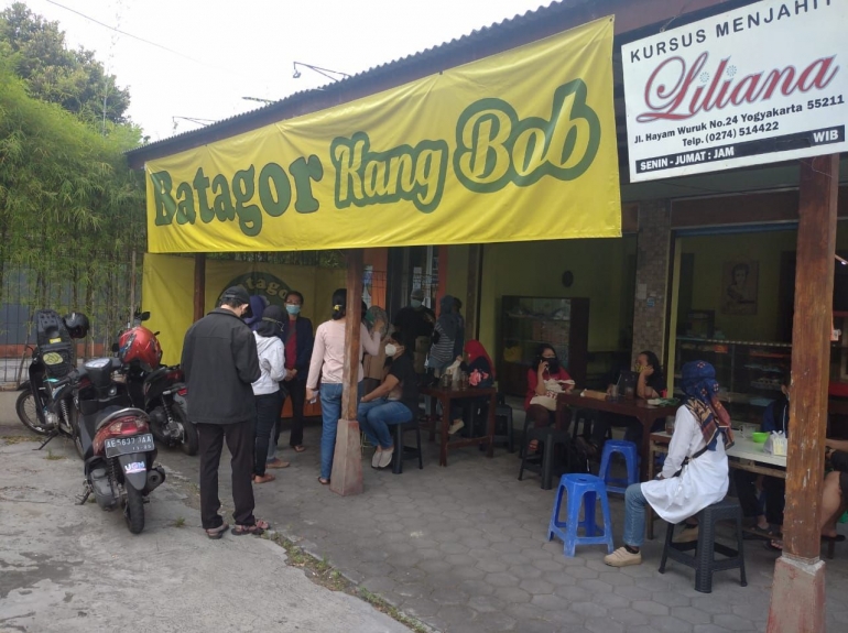 Warung Batagor Kang Bob (Dokpri)