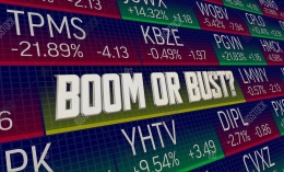 Boom or Bust Stock Market | bigstockphoto.com 