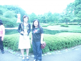Bersama Guide gadis Jepang Michi (dok pribadi)