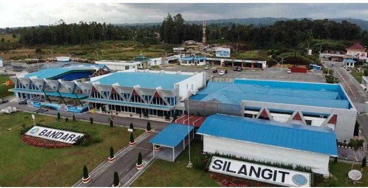 Bandara di Silangit Siborongborong Tapanuli Utara (dokumentasi Angkasa Pura II)