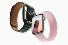 Apple Watch Series 7, series terbaru Apple Watch yang dikenalkan Apple. Sumber: The Verge via Kompas.com