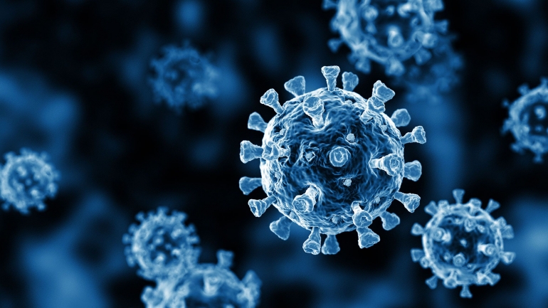 Ilustrasi virus COVID-19 (Sumber : pmb.lipi.go.id)