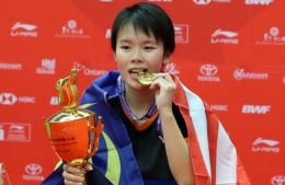 Goh Jin Wei jadi juara dunia junior 2018: bwfbadminton.com