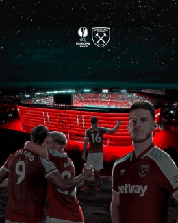 Kampanye West Ham di Europa League (foto: twitter West Ham)