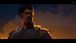 Killmonger usai memasuki Wakanda. Sumber: Disney+