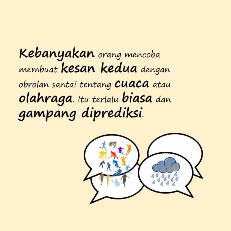 Cari topik yang ngga itu-itu saja (sumber: dok. pribadi)