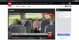 Infografis, televisi, dan laporan interaktif CNN Indonesia. Sumber: CNN Indonesia.