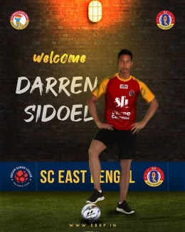 Darren Sidoel bergabung dengan papan atas Liga 1 India, East Bengal (eastbengaltherealpower.com)
