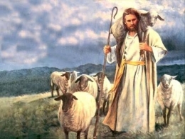 Ilustrasi Anak Domba Allah (sumber: KomKat.KWI.org)