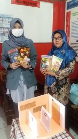 Penyerahan Buku Donasi Kepada Kepala Sekolah SDN Nusa Indah 2/dokpri