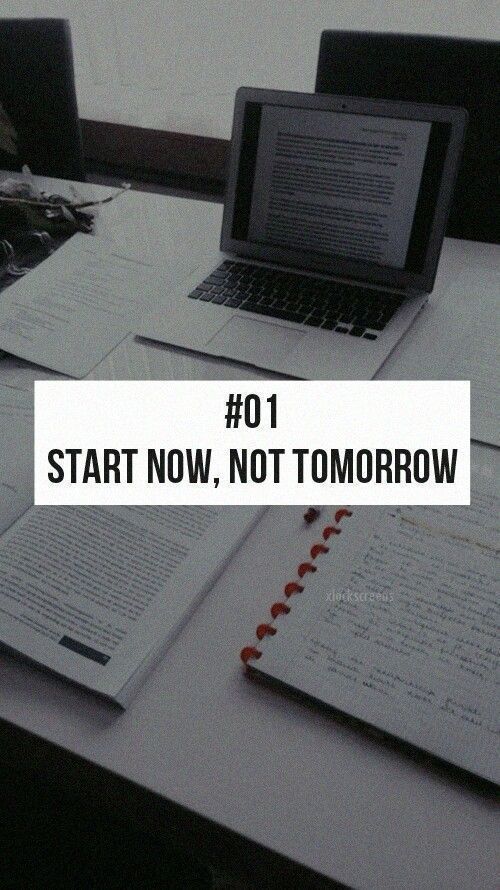 Productive Person, Start Now Not Tomorrow. Sumber: Pinterest