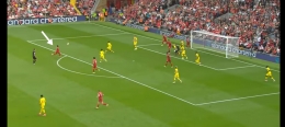 Proses Gol Naby Keita.(Sumber: Youtube.com/LiverpoolFC)