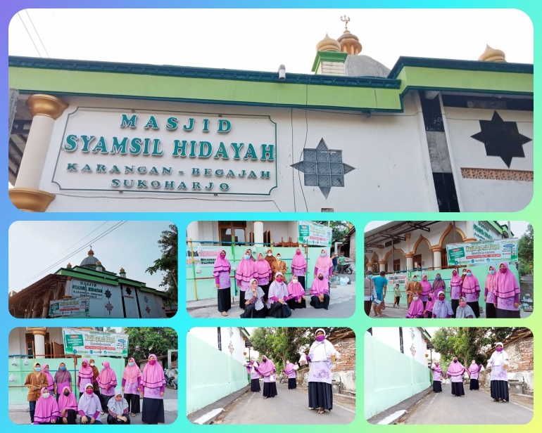 Foto bersama Ibu-ibu Majelis Taklim. (Dokpri)