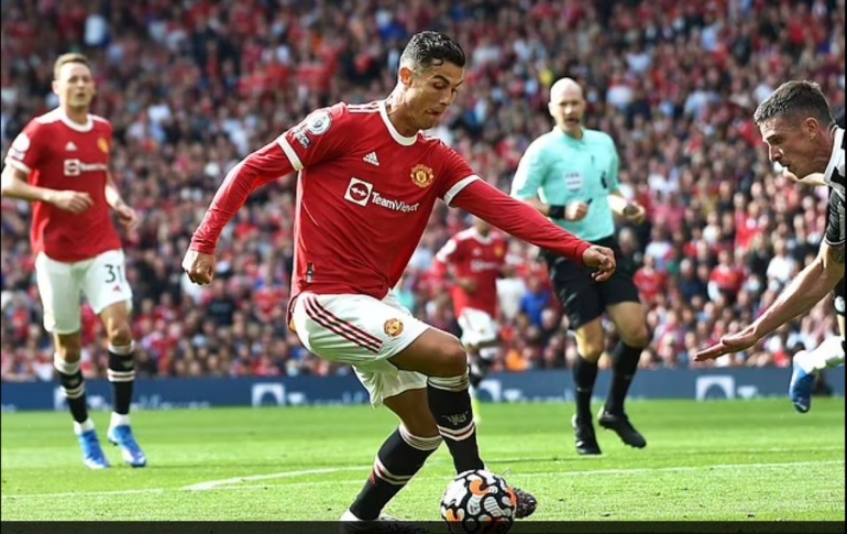 Ronaldo sudah mencetak empat gol dari tiga pertandingan sejak kembali berseragam Man United: Dailymail.co.uk