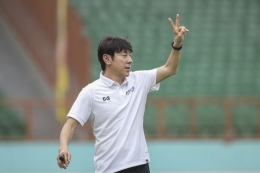 Coach Shin Tae Yong. (Sumber: pssi.org)