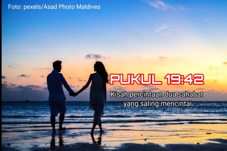 Gambar ilustrasi Pukul 19:42 | (sumber: pexels.com/Asad Photo Maldives)