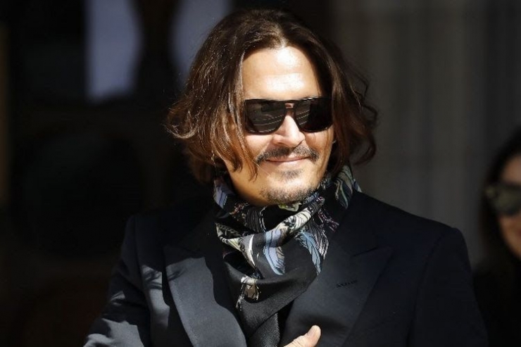 Potret Johnny Depp (Sumber: Via Kompas.com) 