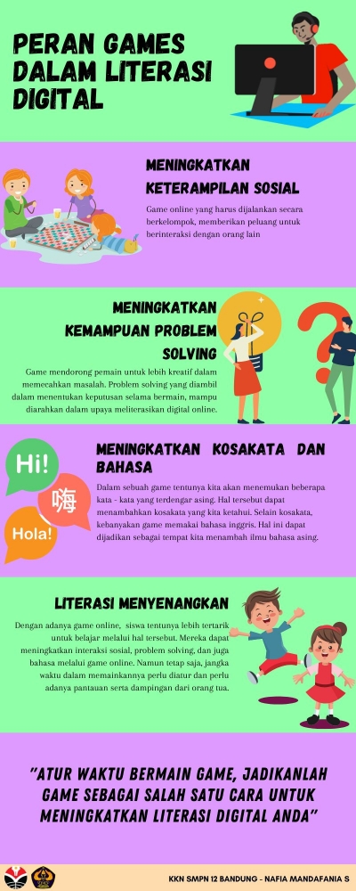 Contoh Infografis untuk Meningkatkan Kemampuan Literasi Digital (dokpri)