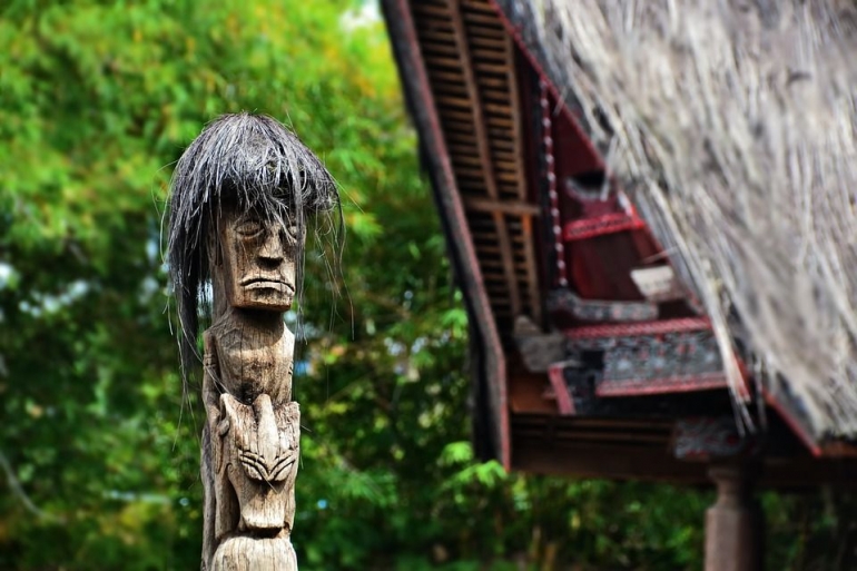Salah satu bentuk kebudayaan Batak Toba. Gambar: Pixabay.com
