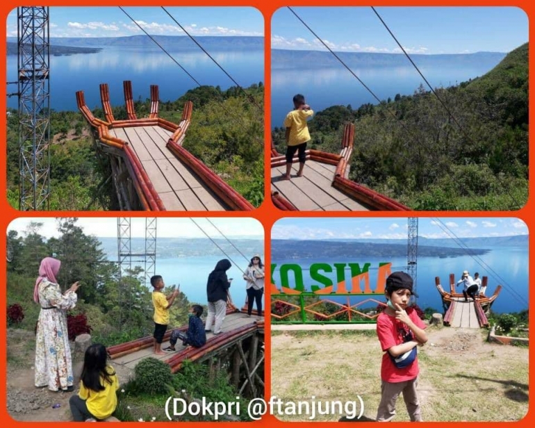 Salah satu spot angel buat selfi di Sirmanjarunjung, Kab. Simalungun Sumut. (Dokpri ftanjung)